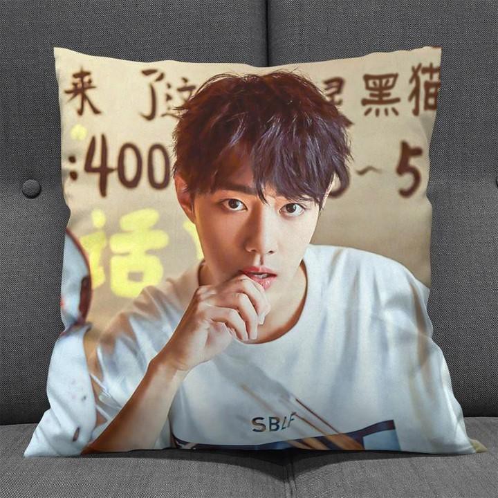 Gối Tiêu Chiến 30x30 gồm cả vỏ và ruột Trần Tình Lệnh Ma Đạo Tổ Sư Vương Nhất Bác Lam Vong Cơ Ngụy Vô Tiện