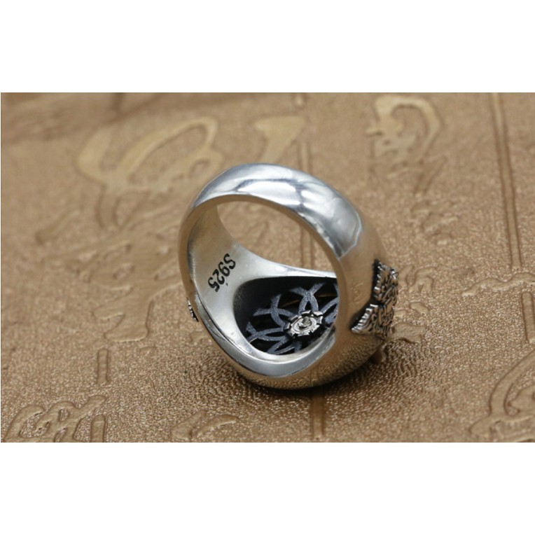 Nhẫn Xoay Om Mani Padme Hum Tây Tạng - NH210