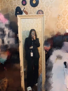 (Order) SET ÁO BLAZER OVERSIZE QUẦN RỘNG ULZZANG (ảnh thật)