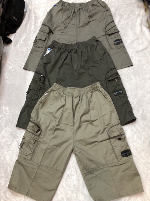 Quần kaki lưng thun túi hợp