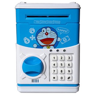 Két Sắt Mini Cartoon Bank Cho Bé Tiết Kiệm