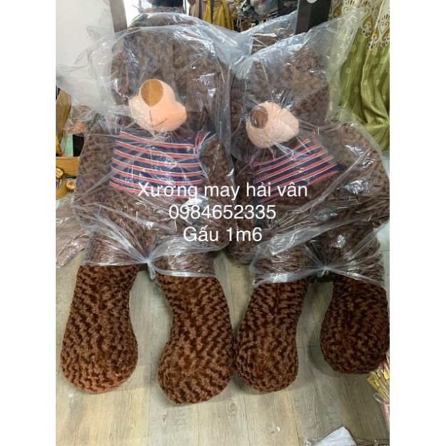 Gấu bông Teddy Cao Cấp khổ vải 1m6 Cao1m4 hàng VNXK- rẻ nhất shopee