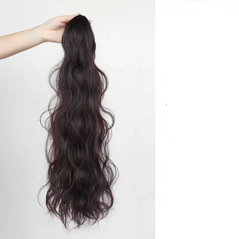 Tóc Ngoạm Xù Ngoạm Xoăn Sóng mẫu đuôi ngựa
