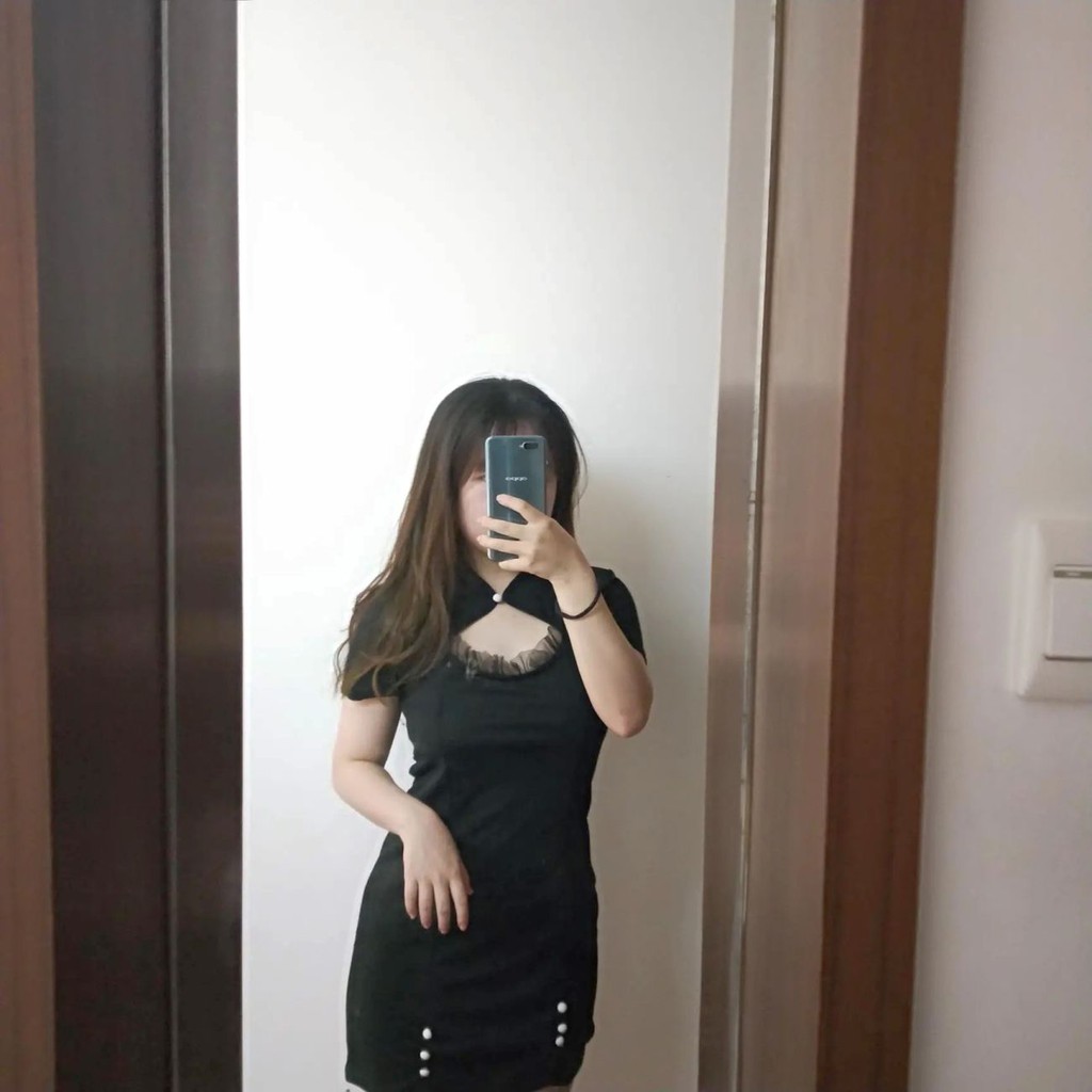 Đầm Ngắn Tay Thời Trang Nữ Quyến Rũ