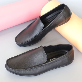 Giày lười nam da bò mềm mại gl117d