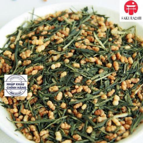 [Hàng Nhật Chuẩn] Trà xanh gạo lứt rang Kuritano 200g nội địa Nhật Bản | Trà Gạo Lứt Nhật Bản 200g