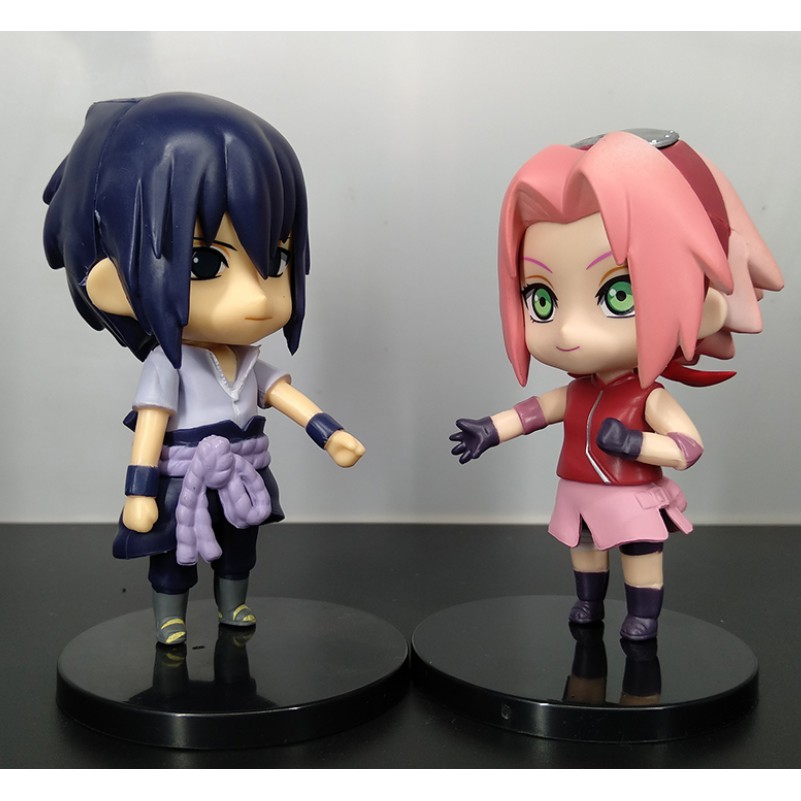 Mô hình Naruto chibi các nhân vật Sasuke Sakura Itachi Kakashi tùy chọn mẫu