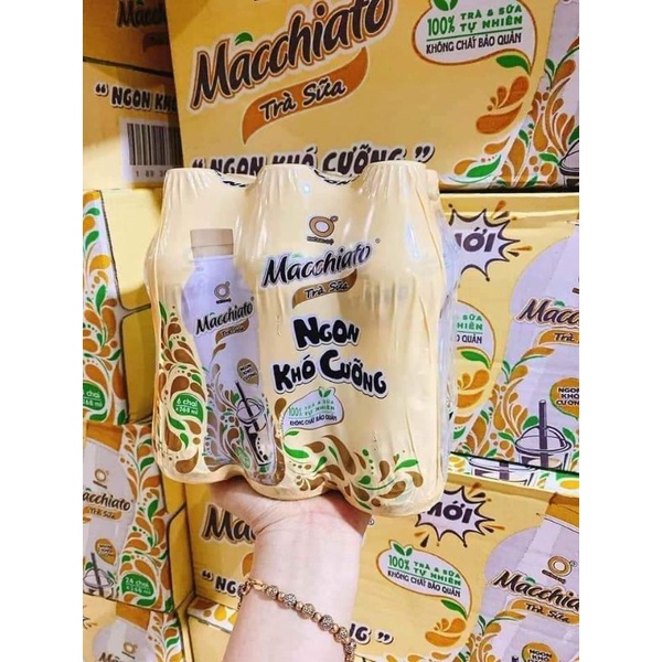 Trà sữa machiato không độ