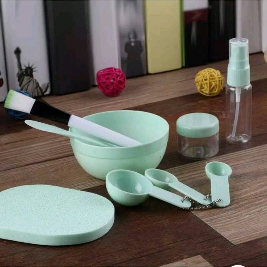 Bộ dụng cụ trộn mặt nạ đắp mặt 9in1