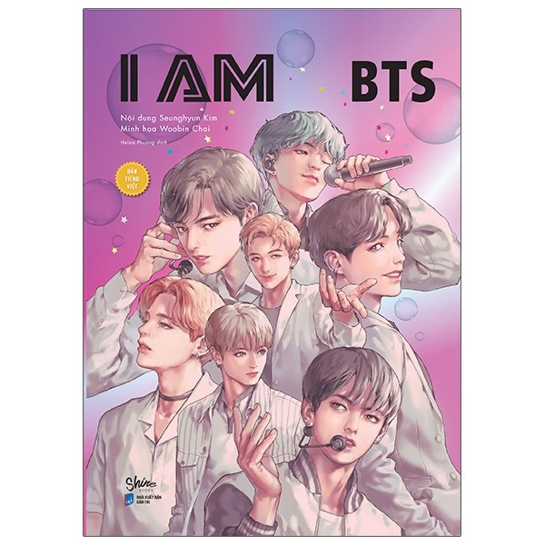 Sách - I Am BTS (truyện tranh)