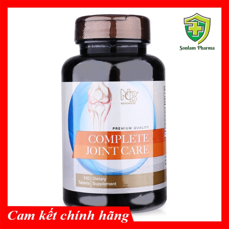 Viên uống Complete Joint Care hộp 100 viên - Cải thiện chức năng vận động của khớp, phục hồi cấu trúc sụn khớp