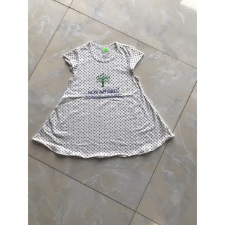 Áo váy chấm bi xuất dư