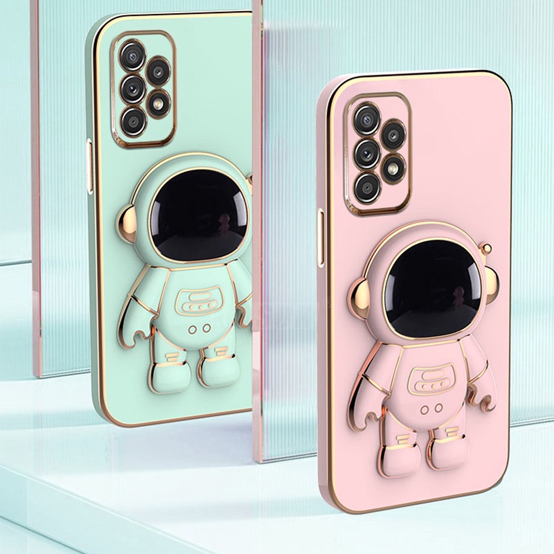 Ốp Điện Thoại Họa Tiết Phi Hành Gia 3D Cho Samsung Galaxy M53 M33 M23 M32 M22 M62 M12 M42 4G 5G