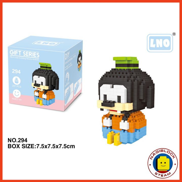 Bộ đồ chơi lắp ráp mô hình nhân vật hoạt hình disney legonano LNO 292-301