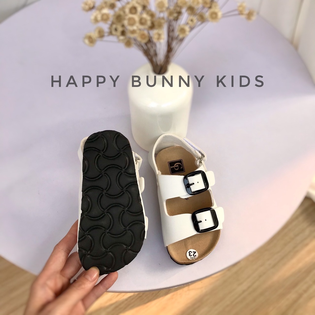 Dép Sandal Dép Quai Hậu Quai Ngang Hàn Quốc Đế Siêu Êm Cho Bé KB009