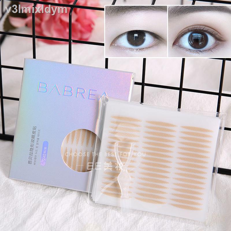 ♀❉✽Miếng dán mắt hai mí Barbera dành cho phụ nữ, vô hình, tự nhiên và lâu dài, không dấu vết, mắt sưng một bên có màu da
