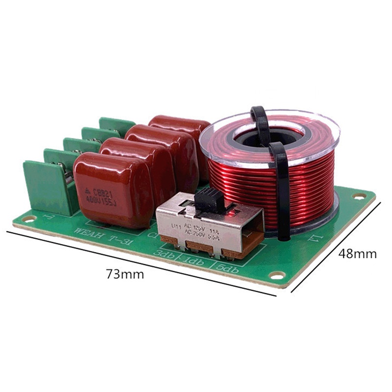 Bộ Chia Tần Số hi-fi Cho Loa 2-16ohm