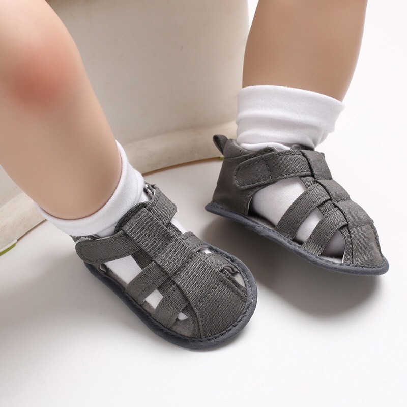 Giày Sandal Cho Bé  𝐅𝐑𝐄𝐄𝐒𝐇𝐈𝐏 Giày Tập Đi Chất Liệu Mềm Chống Trượt Đáng Yêu Cho Bé 0-18 Tháng Tuổi