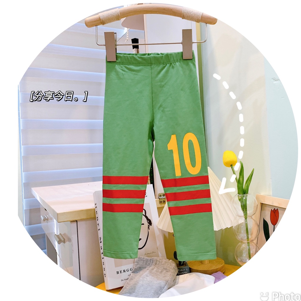 Lyvyshop - Quần legging dài cotton 4 chiều cho bé gái từ 08kg-24kg