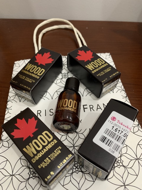 ✨BL✨ Nước hoa mini Dsquared2 Wood Pour Homme 5ml