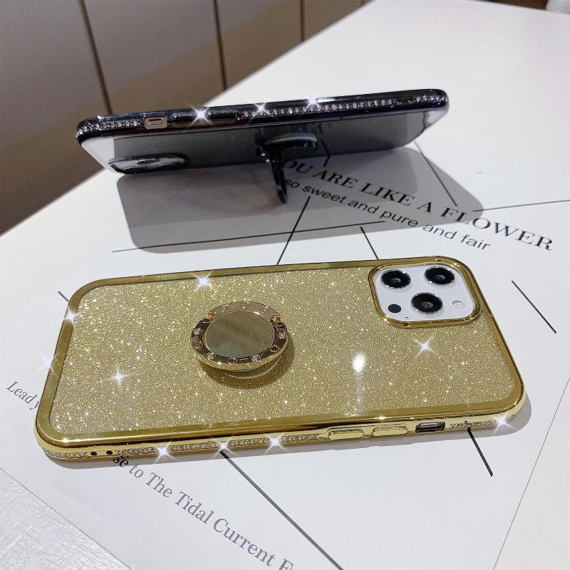 Ốp Điện Thoại Có Nhẫn Đỡ Cho OPPO Realme C15 C12 C25 C11 C3 C2 C1 Realme 7 7Pro Realme 6 6Pro 6i Realme 5 5i 5Pro Realme XT 3 3Pro