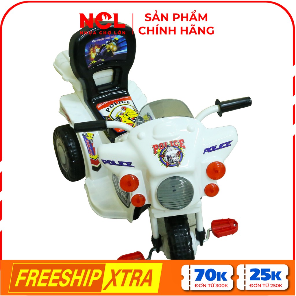 [LIFEMALL66250K - 15% đơn 250K] [Nhựa Chợ Lớn] Xe 3 Bánh L9 Police K3 M1671X3B