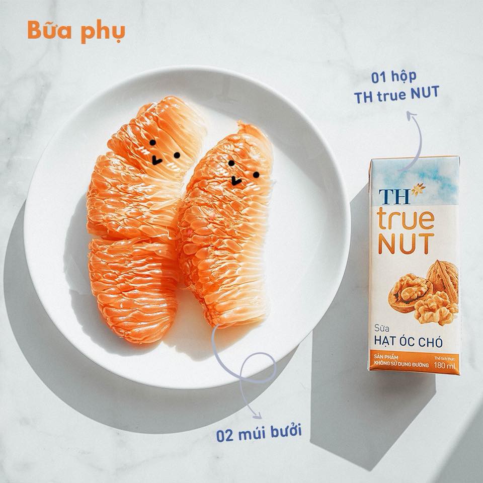 LỐC 4 HỘP SỮA ÓC CHÓ TH TRUE NUT 180ML ( HÀNG CHÍNH HÃNG)