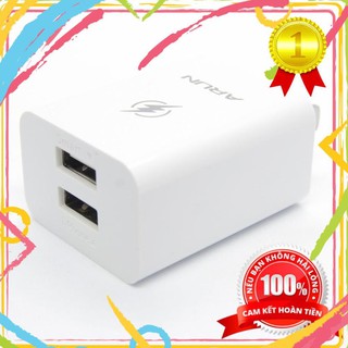 [Free Ship- Xả Kho] Củ sạc arun U215 (2 cổng USB)