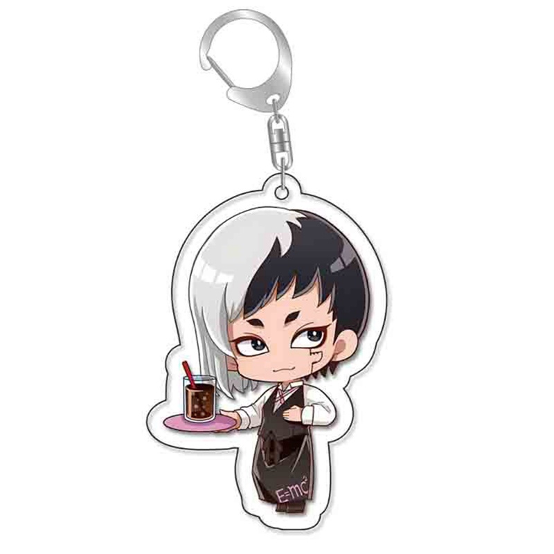 Móc Chìa Khóa Bằng Acrylic Hình Nhân Vật Anime Dr.Stone Senku Ishigami Oki Taiju Ogawa Yuzuriha Kohaku