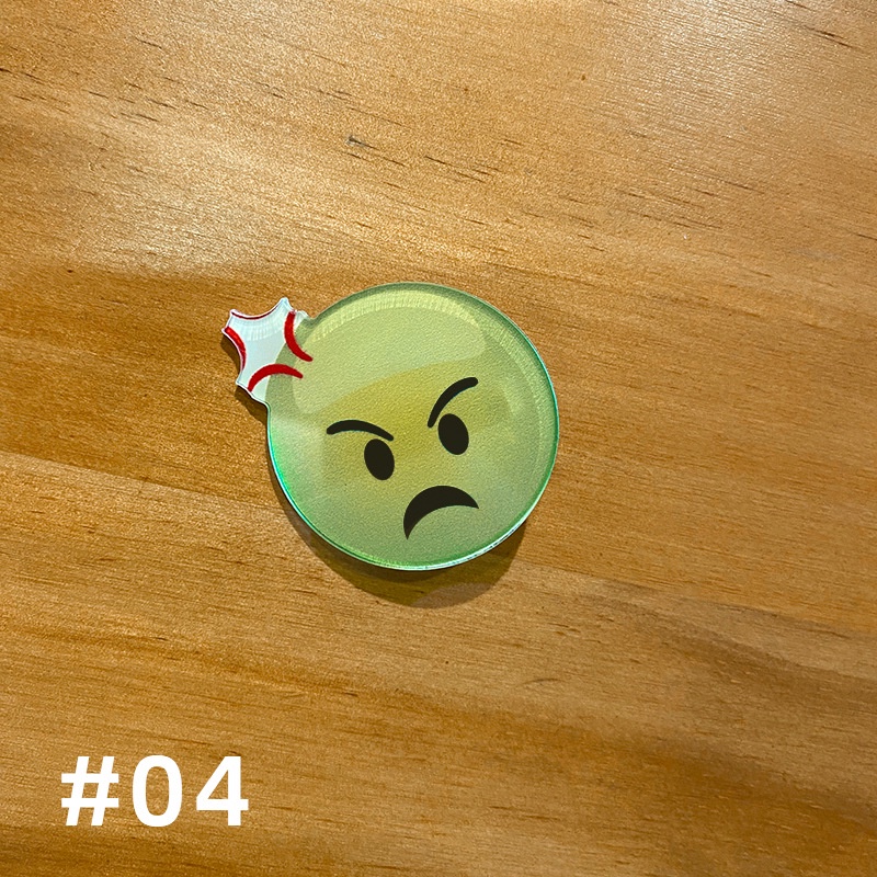 Kẹp Tóc Họa Tiết Biểu Tượng Cảm Xúc Thời Trang Dành Cho Nữ