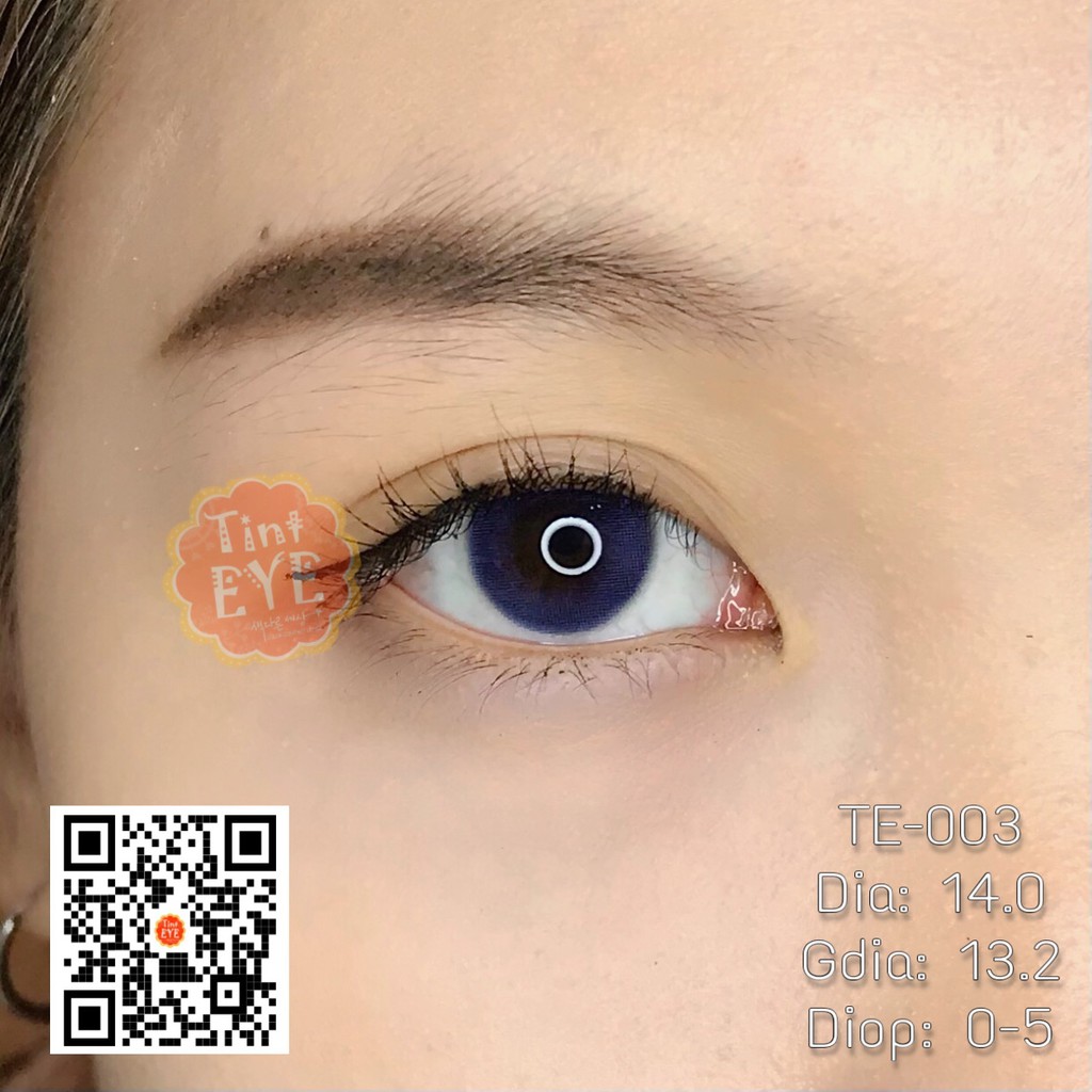 [Tặng Combo 175k] Kính Áp Tròng Tinteye Lens TE-003 Deep Blue