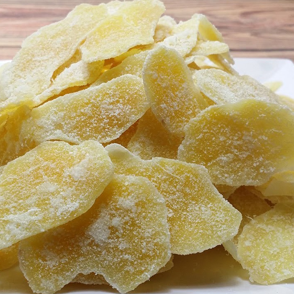 Mứt Gừng Huế 300g Chế Biến Thủ Công Theo Quy Trình Nhà Làm, Đảm Bảo Vệ Sinh An Toàn Thực Phẩm