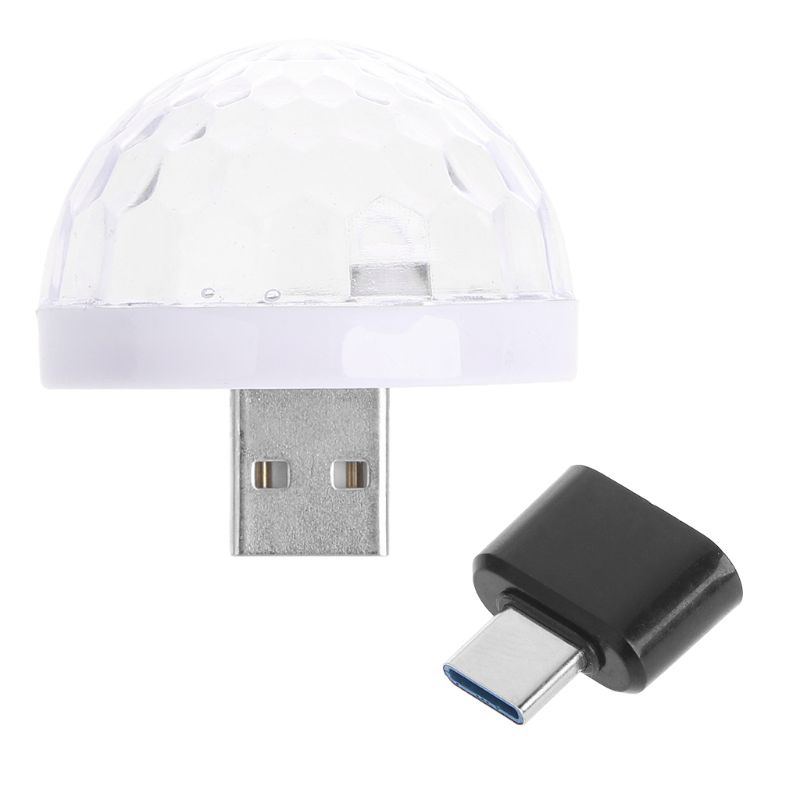 Đèn LED USB Mini Trang Trí Nội Thất Xe Hơi