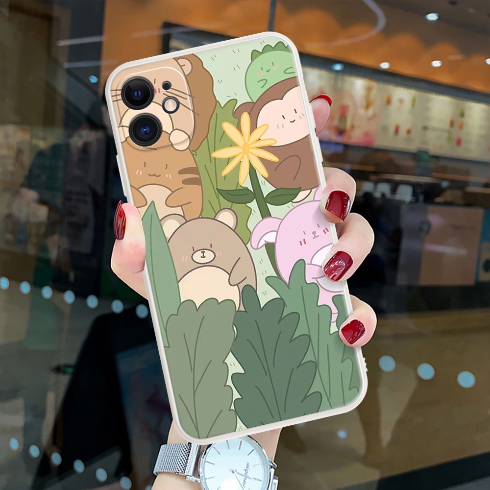 Ốp Điện Thoại Mềm Họa Tiết Động Vật Cho OPPO A9 A73 F1 Reno 4 5 Pro Plus F3 R9S Plus R9 F7 F17 F9 F11 Pro 5k