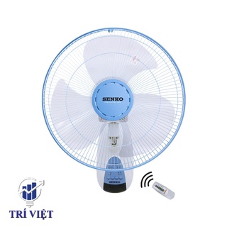 Quạt senko treo tường có remote TR1628 senko, Có điều khiển từ xa, bảo hành 24 tháng cho động cơ