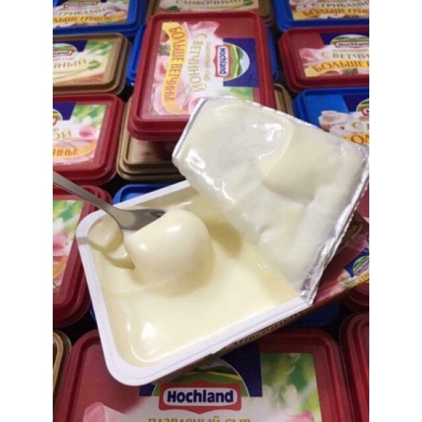 Phomat hộp 200g Xách Nga - Phomai tươi Hoclan hàng nội địa Nga