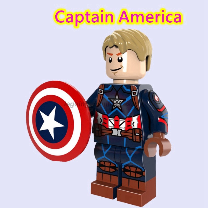 Bộ Đồ Chơi Lắp Ráp Nhân Vật Siêu Anh Hùng Marvel