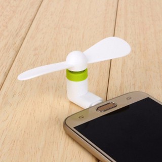 Quạt Mini Usb 2 Cánh Cắm Điện Thoại Android Iphone Type C (Sale 3 Ngày)