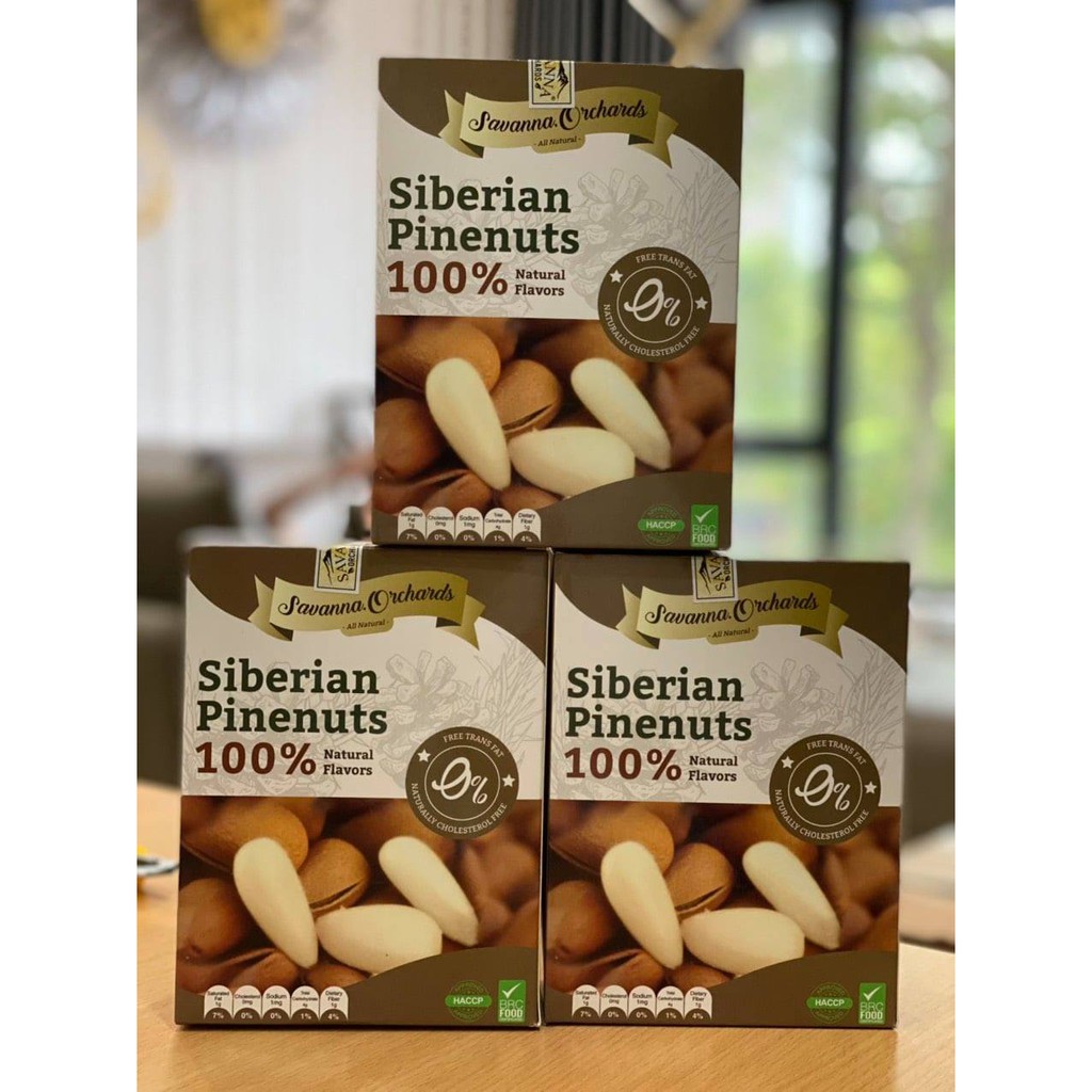 Hạt thông Siberia Pinenuts Mỹ 300g