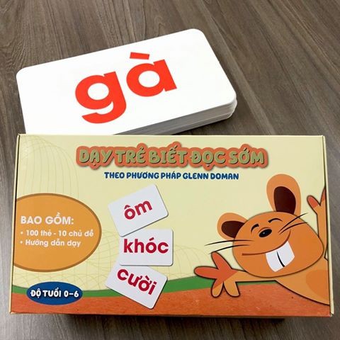 Combo Bộ Thẻ Học Đọc + Thế Giới Xung Quanh Nâng Cao Chuẩn Flashcard Glenn Doman