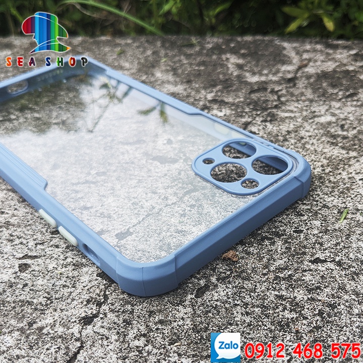 Ốp lưng iPhone XS Max, 11 Pro Max viền nhựa dẻo CHỐNG SỐC - LƯNG TRONG SUỐT - Thiết kế nam tính mạnh mẽ