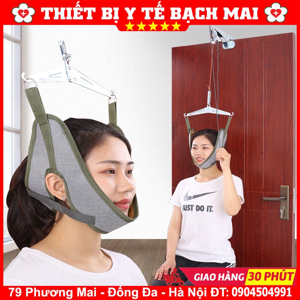 Đai Treo Kéo Giãn Cột Sống Cổ Gắn Cửa Tại Nhà