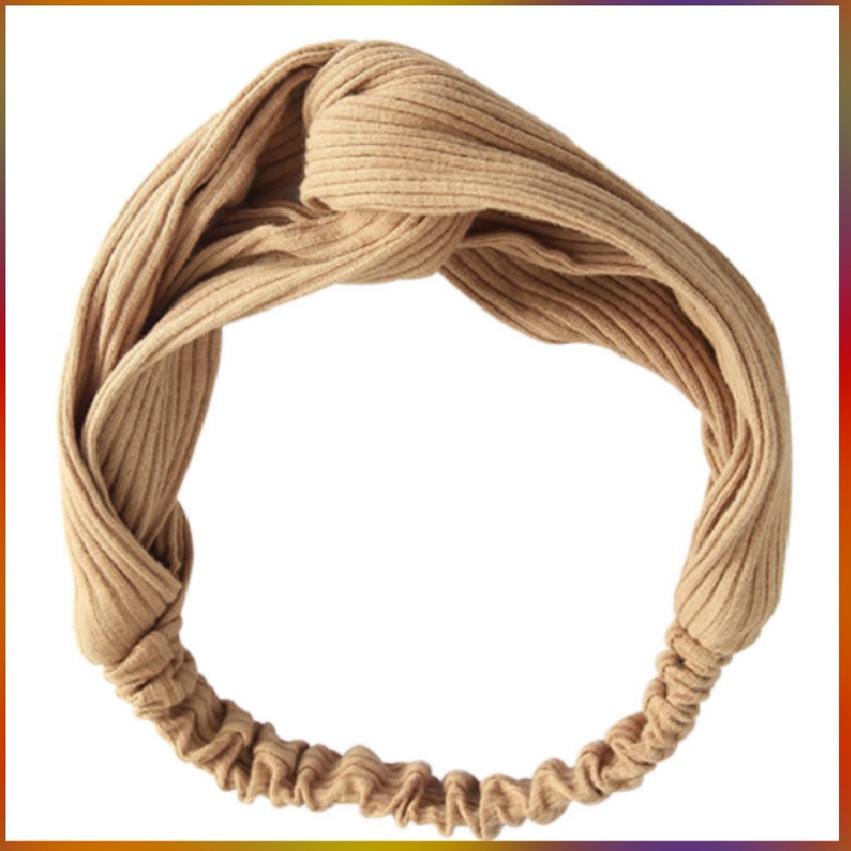 Bờm tóc vintage tết nơ bằng nỉ co dãn xinh xắn,nhẹ nhàng