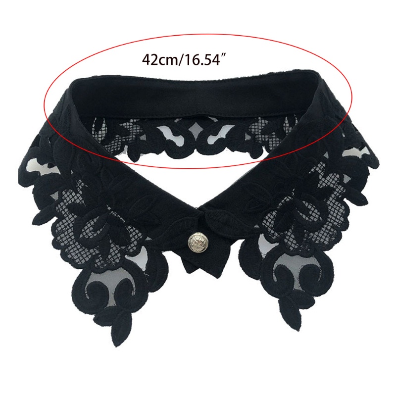 Vòng cổ choker vải organza phối ren thêu hoa rỗng kiểu vintage thanh lịch cho nữ
 | BigBuy360 - bigbuy360.vn