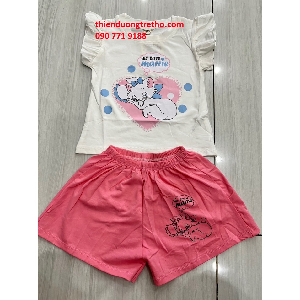 Bộ Cánh Tiên Kèm Quần Dạng Váy Cho Bé Gái Từ 2 - 5 Tuổi dáng Xoè Siêu Xinh Xắn Cho Bé 8-20 kg