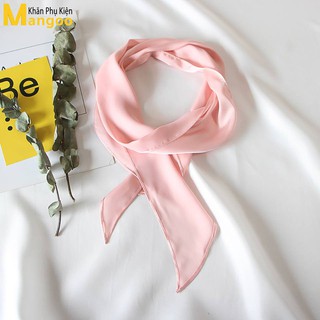 Khăn lụa quàng cổ thắt nơ 140x13