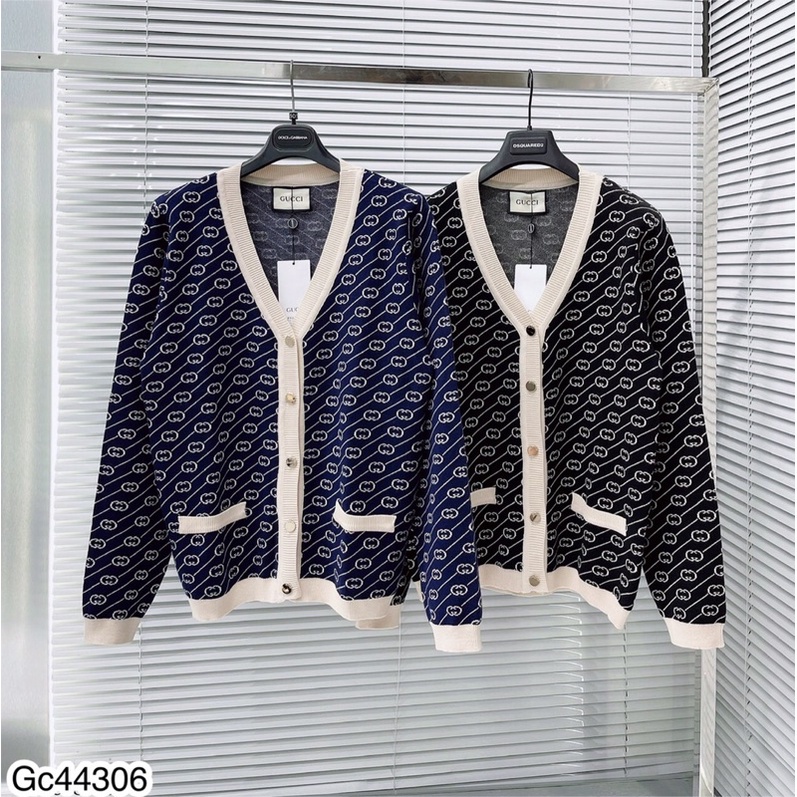 Áo Cardigan Gucci hottrend form rộng phối đồ cực dễ, Áo Cardigan Nữ Hottrend 2022