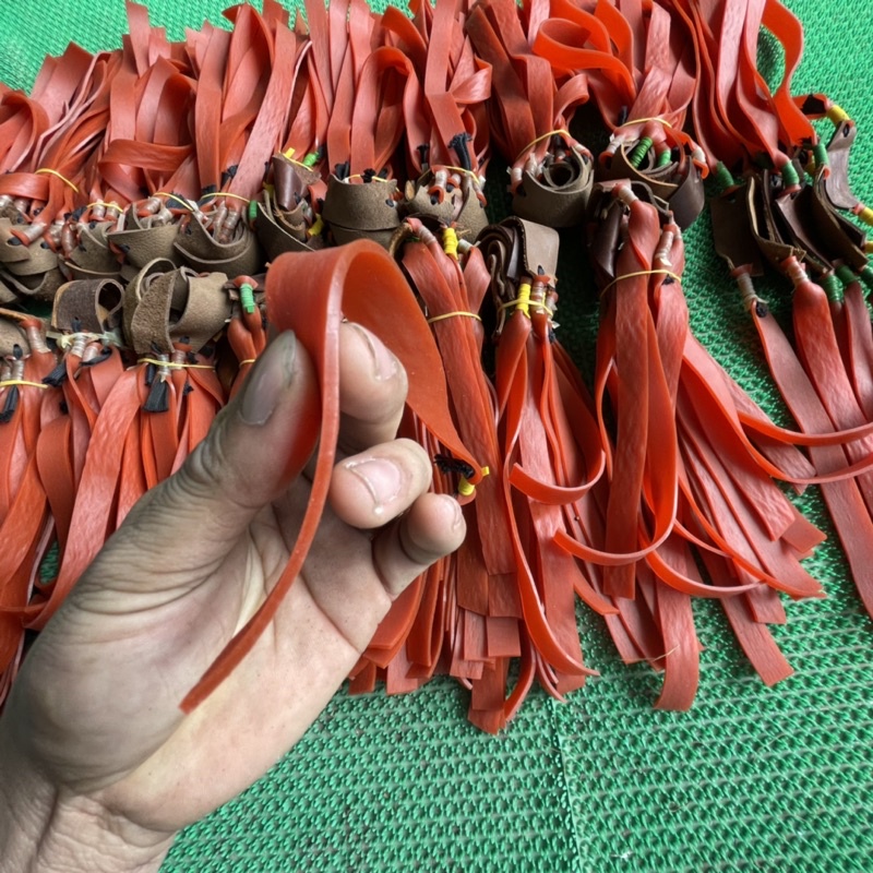 Dây bắn sỏi đá dài 25cm dầy 2mm cột da cao cấp