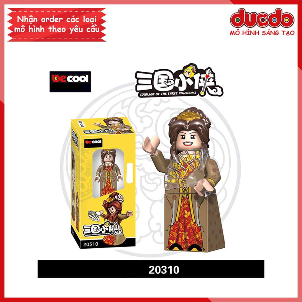 [Có sẵn] Decool 2030B Minifigures các nhân vật tướng TAM QUỐC tuyệt đẹp - Đồ chơi Lắp ghép Xếp hình Mô hình Mini