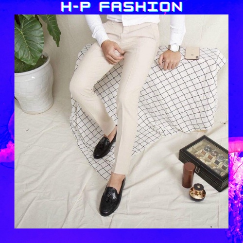 Quần Tây Âu Nam Dài  𝐅𝐑𝐄𝐄 𝐒𝐇𝐈𝐏  Quần Tây Nam Đẹp Vải Co Giãn Thời Trang Hpfashion - QTANS01